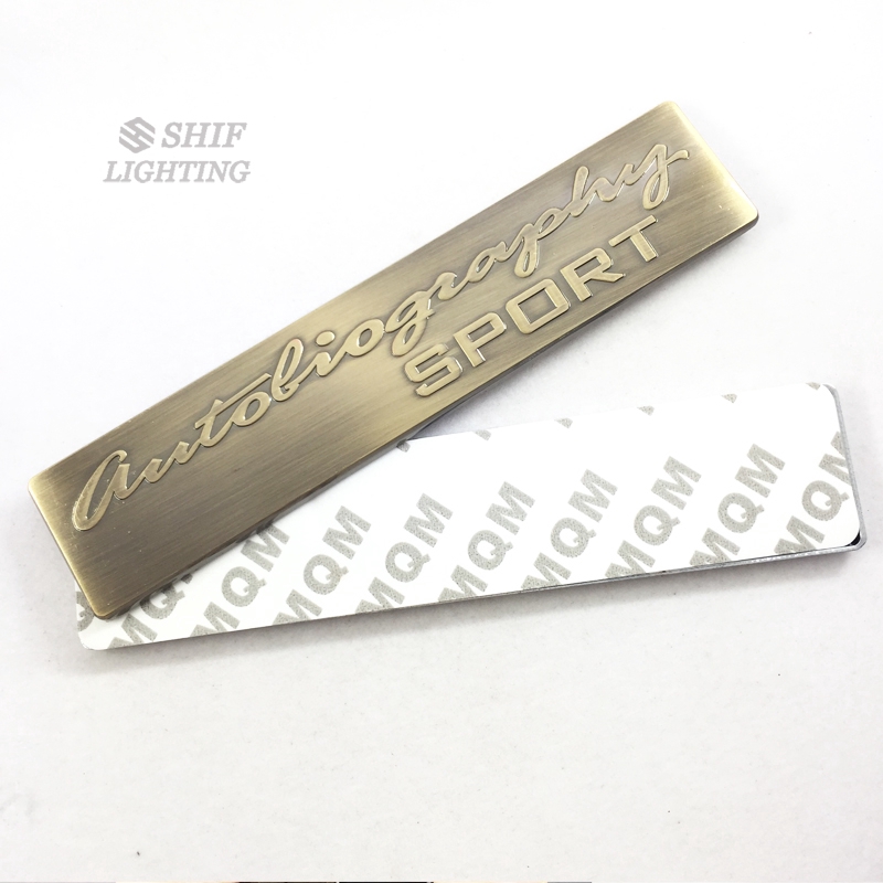 Miếng dán kim loại trang trí sườn bên cho ô tô thể thao Range Rover Land Rover