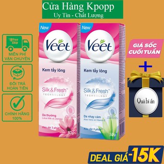 Kem tẩy lông veet - Tẩy lông tay, tẩy lông chân, tẩy lông nách hiệu quả NEW