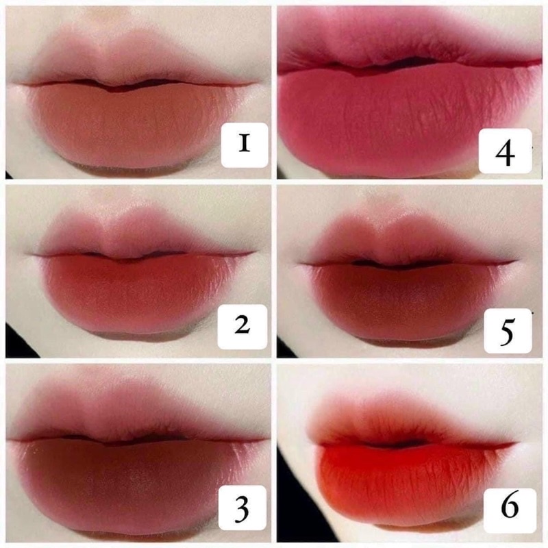 Son kem lì HERORANGE lâu trôi mịn lì mềm môi căng mọng Nude Colordiary hot trend