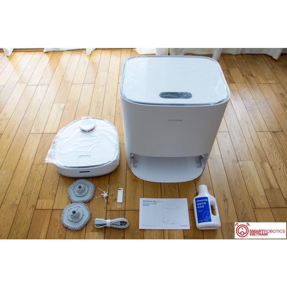 Robot hút bụi lau nhà Xiaomi Mijia Pro giặt giẻ lau tự động STYTJ06ZHM/ Mijia Xiaomi MJSTP/Dreame Bot W10