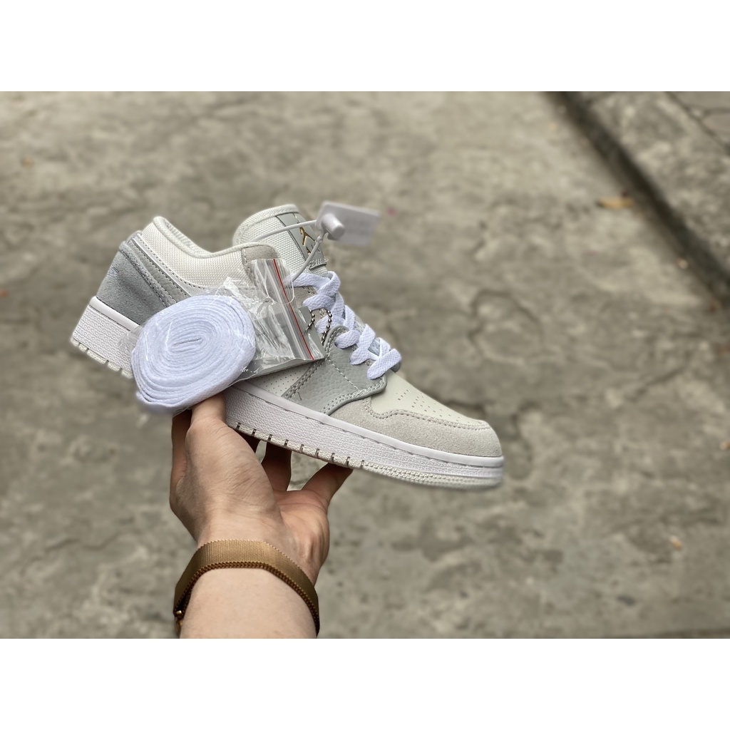 Giày thể thao nam nữ-Jordan low 1 Paris bản Trung Cao cấp 🔥 Full Box Bill+ tặng kèm Box Bảo vệ | BigBuy360 - bigbuy360.vn