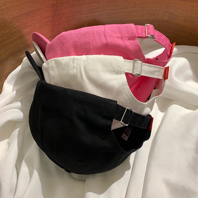 Mũ lưỡi trai thêu chữ đơn giản cá tính thời trang