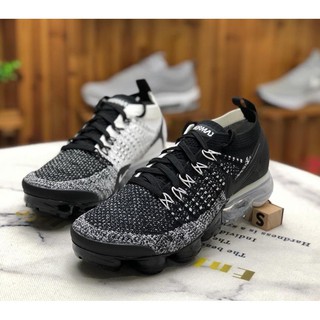 [Kuiss]Nike Air VaporMax Flyknit2 2018 âm dương giày đệm nam chạy bộ 942842-016-013