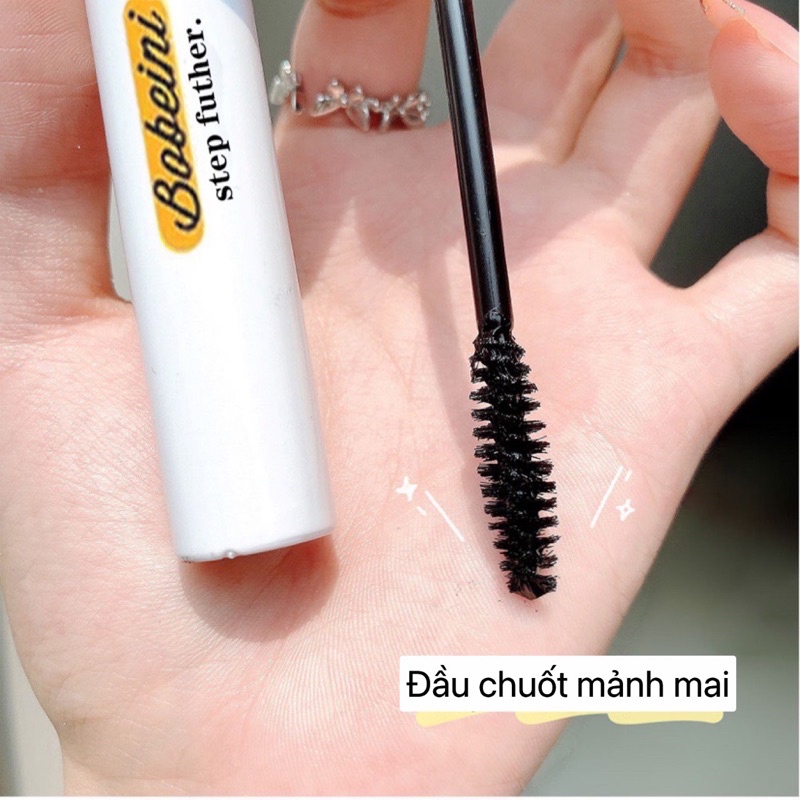 Chuốt Mi Mascara Bobeini Làm Dày Mi, Cong Mi Không Trôi Chống Thấm Nước Magic Colorful Slender Mascara