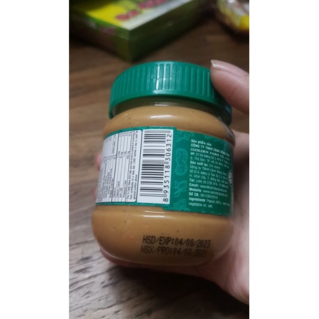 Bơ Đậu Phộng Mịn Peanut Butter Creamy Golden Farm 170g