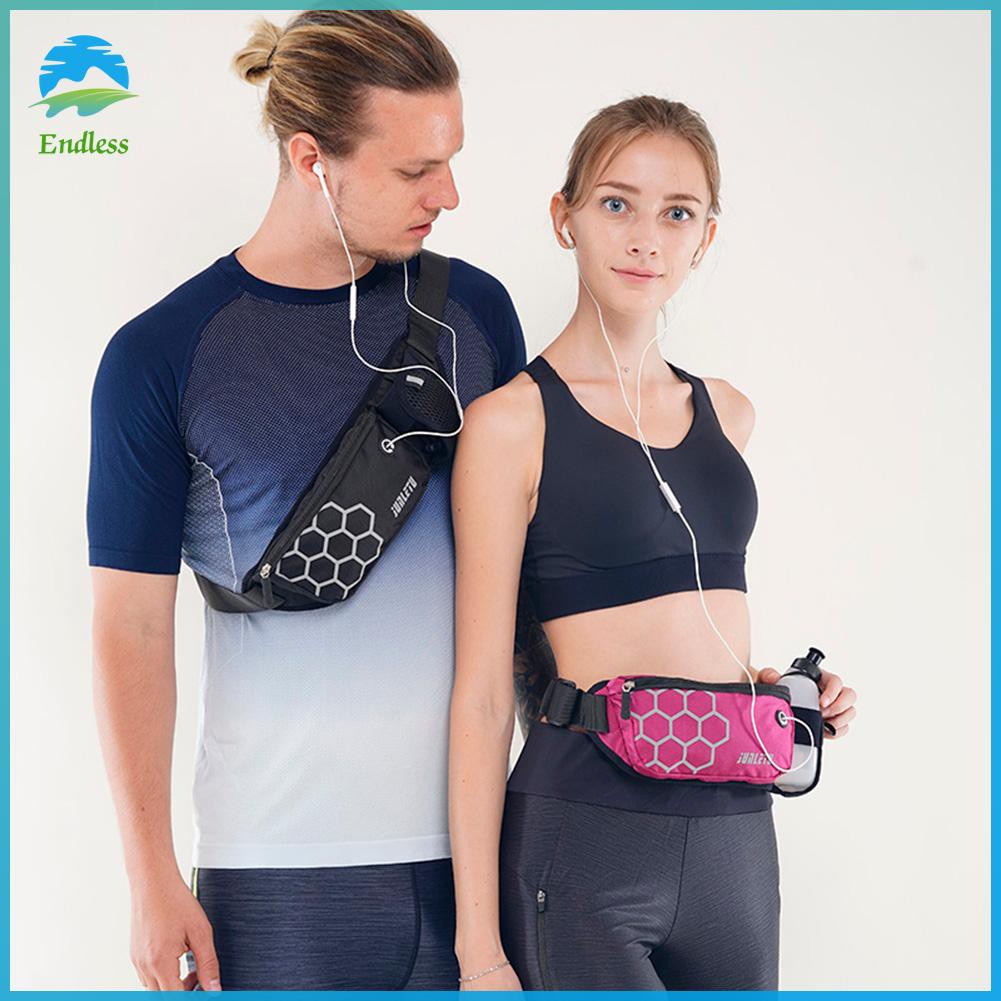 ☆endless☆ Running Waist Belt Pack Outdoor Jogging Sport Water Bottle Fanny Phone Bag