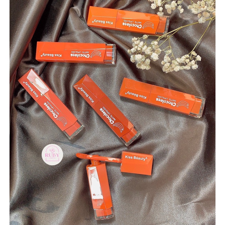 Son kem Velvet Kiss Beauty Matte Lipgloss - rubycosmetics