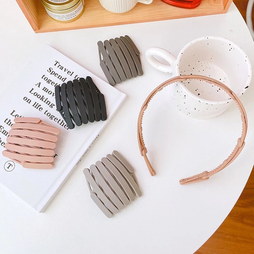 Băng đô cài tóc chống trượt có thể thu gọn tiện lợi
 | BigBuy360 - bigbuy360.vn