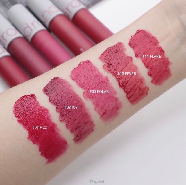 [Màu 01-21]SON KEM ROMAND ZERO VELVET TINT | BigBuy360 - bigbuy360.vn