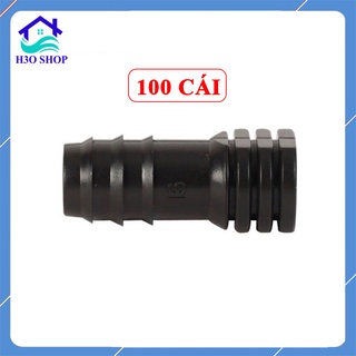 100 bịt ống ldpe / pe 16mm - 20mm - 25mm, bít đầu cuối ống nước hệ thống tưới nhỏ giọt, tưới phun sương, tưới phun mưa