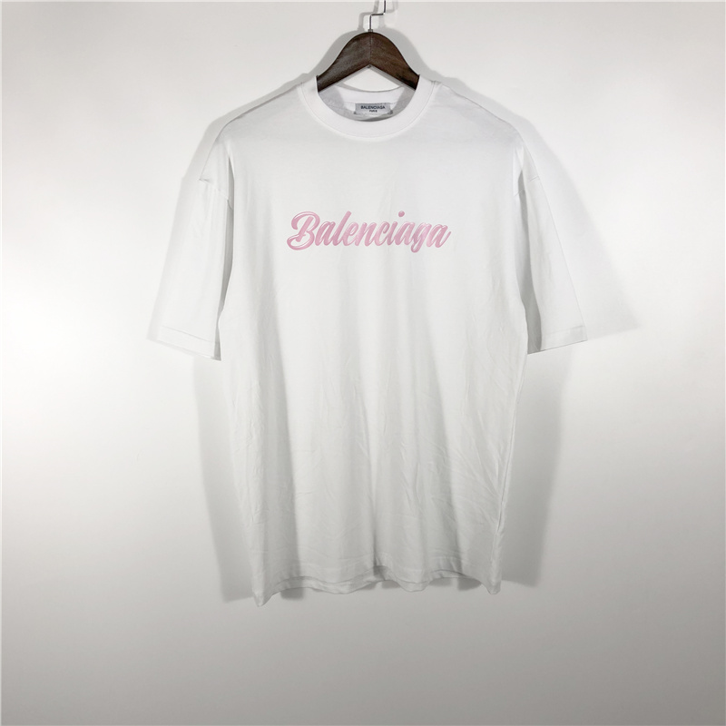 Áo thun cotton Balenciaga ngắn tay thời trang nam nữ 350
