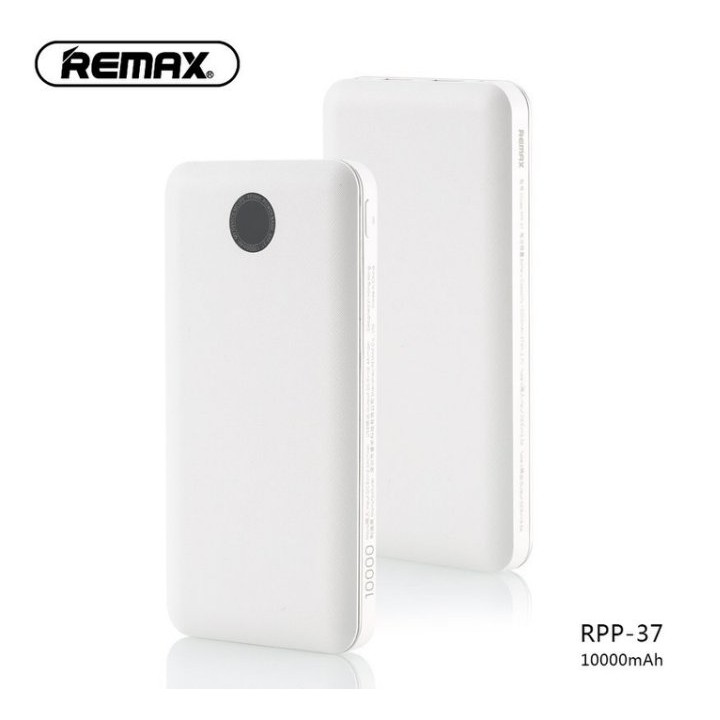 [Mã LTP50 giảm 50000 đơn 150000] Pin dự phòng Remax RPP-37 Energy Eye 10000mAh Hỗ trợ sạc nhanh 3.0A