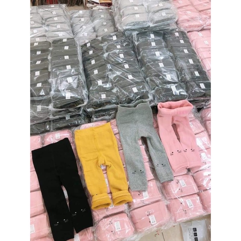 Quần tất len dày dặn cho bé gái 6-15kg