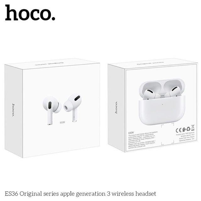 [Mã 267ELSALE hoàn 7% đơn 300K] Tai nghe bluetooth Hoco ES36 chính hãng