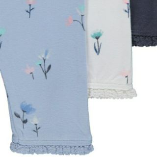 Set 3 quần legging bé gái George UK Auth