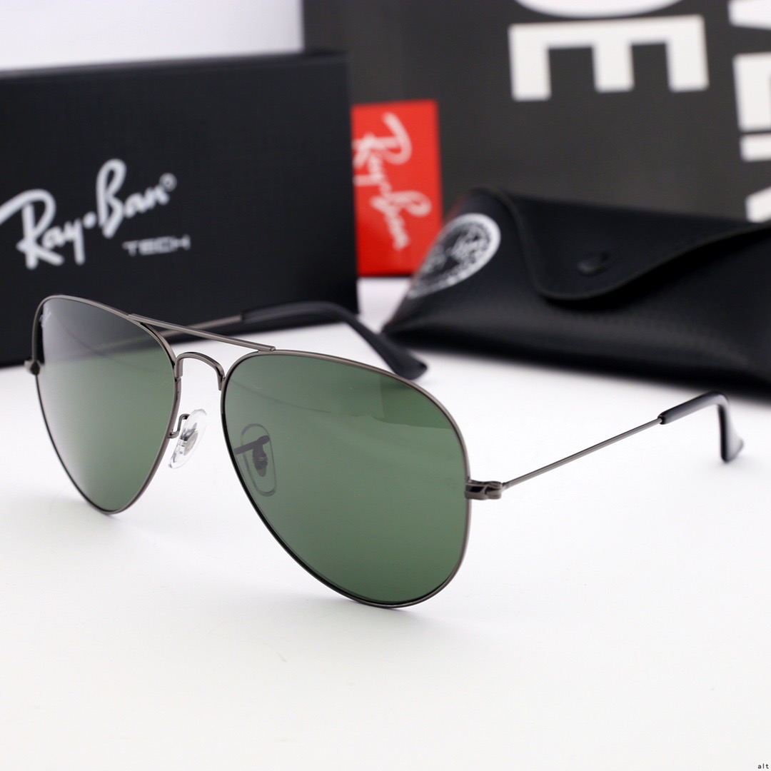 Aviator Ray-Ban_ chính hãng Kính râm 2021 Thời trang Hàn Quốc mới Kính râm nam nữ một mảnh Cặp đôi hợp thời trang Du lịch ngoài trời Kính râm lái xes