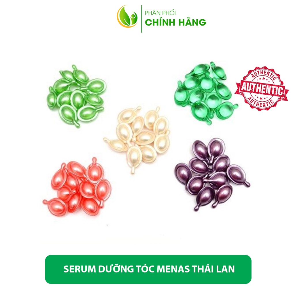 [CHÍNH HÃNG] Viên Serum Dưỡng Tóc Menas Thái Lan