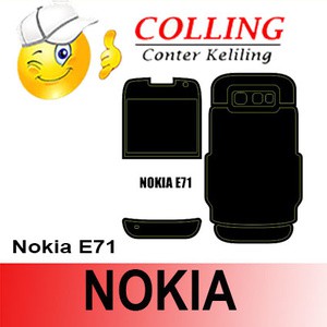 Miếng Dán Trang Trí Điện Thoại / Nokia E71