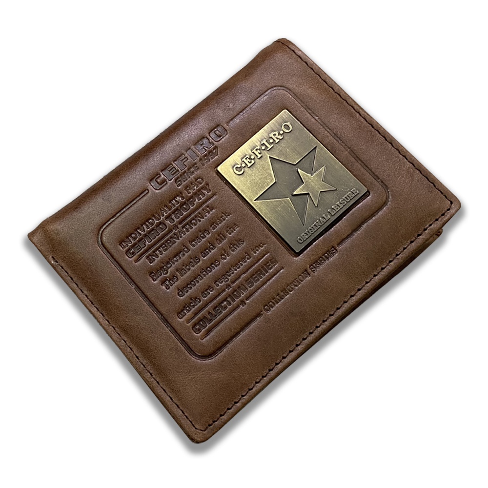 Ví nam đứng da bò thời trang mềm mịn sang trọng TCN1218