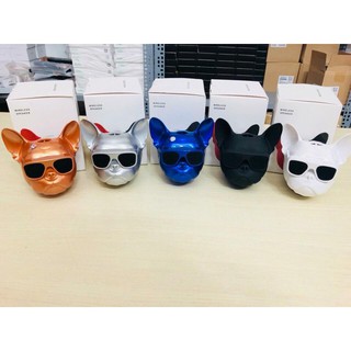 Loa Bluetooth hình đầu con chó