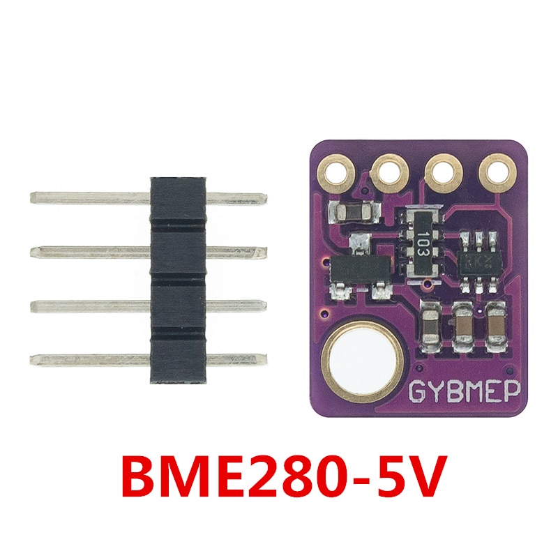 Mô Đun Cảm Biến Nhiệt Độ/Độ Ẩm Kỹ Thuật Số BME280 3.3V 5V I2C SPI 1.8-5V BME280