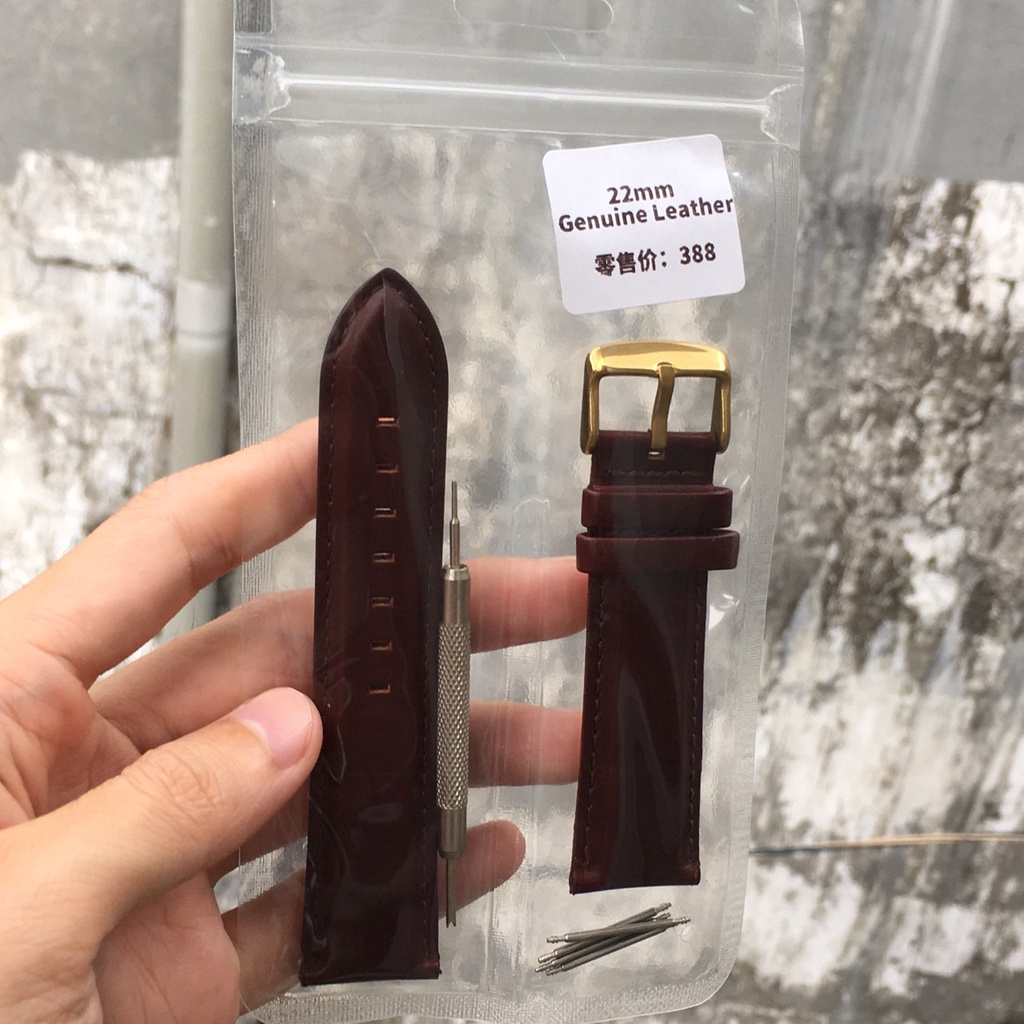 Dây Da Đồng Hồ Đeo Tay Size Nam Kiểu DW_Daniel Watch [Tặng Chốt và Dụng cụ tháo lắp]