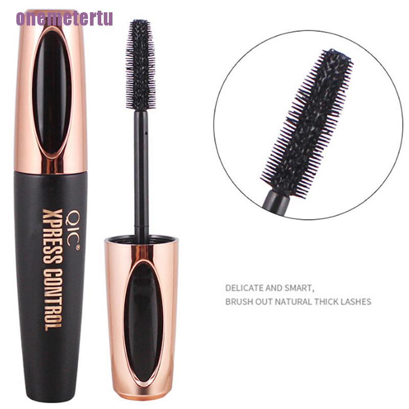 (Hàng Mới Về) Mascara Sợi Tơ 4d Màu Đen Chống Thấm Nước Chuốt Dài Mi | BigBuy360 - bigbuy360.vn