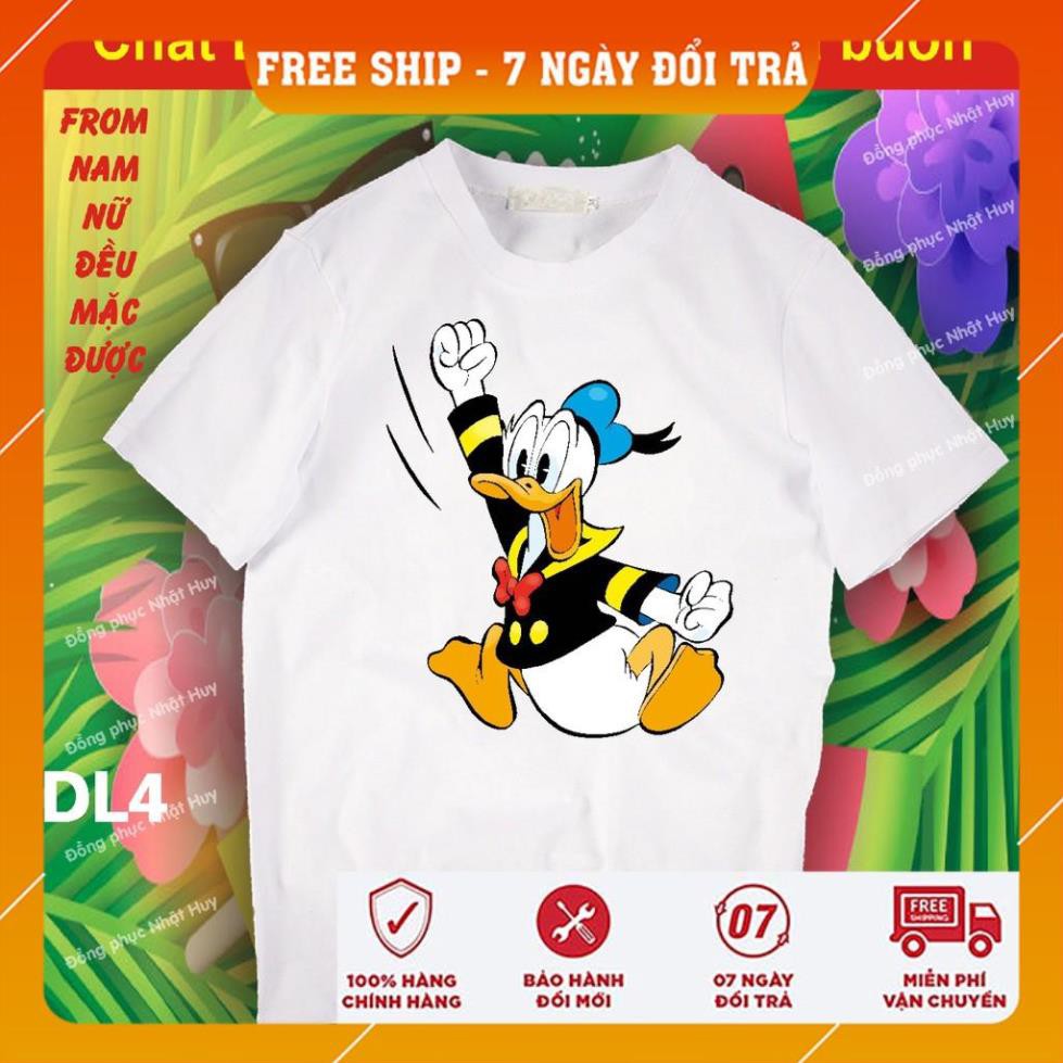 áo thun vịt Donald DL4, phông , chất đẹp, bao đổi trả