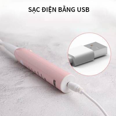 BÀN CHẢI ĐÁNH RĂNG ĐIỆN TỰ ĐỘNG CHO NGƯỜI LỚN ELECTRIC TOOTHBRUSH