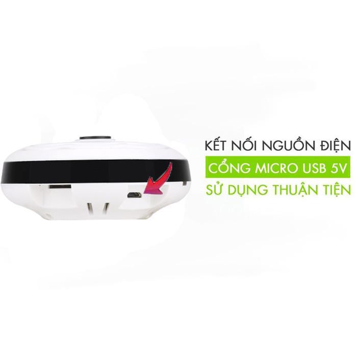 Camera quan sát toàn cảnh 360 độ Panorama NetCAM VH03 1080P