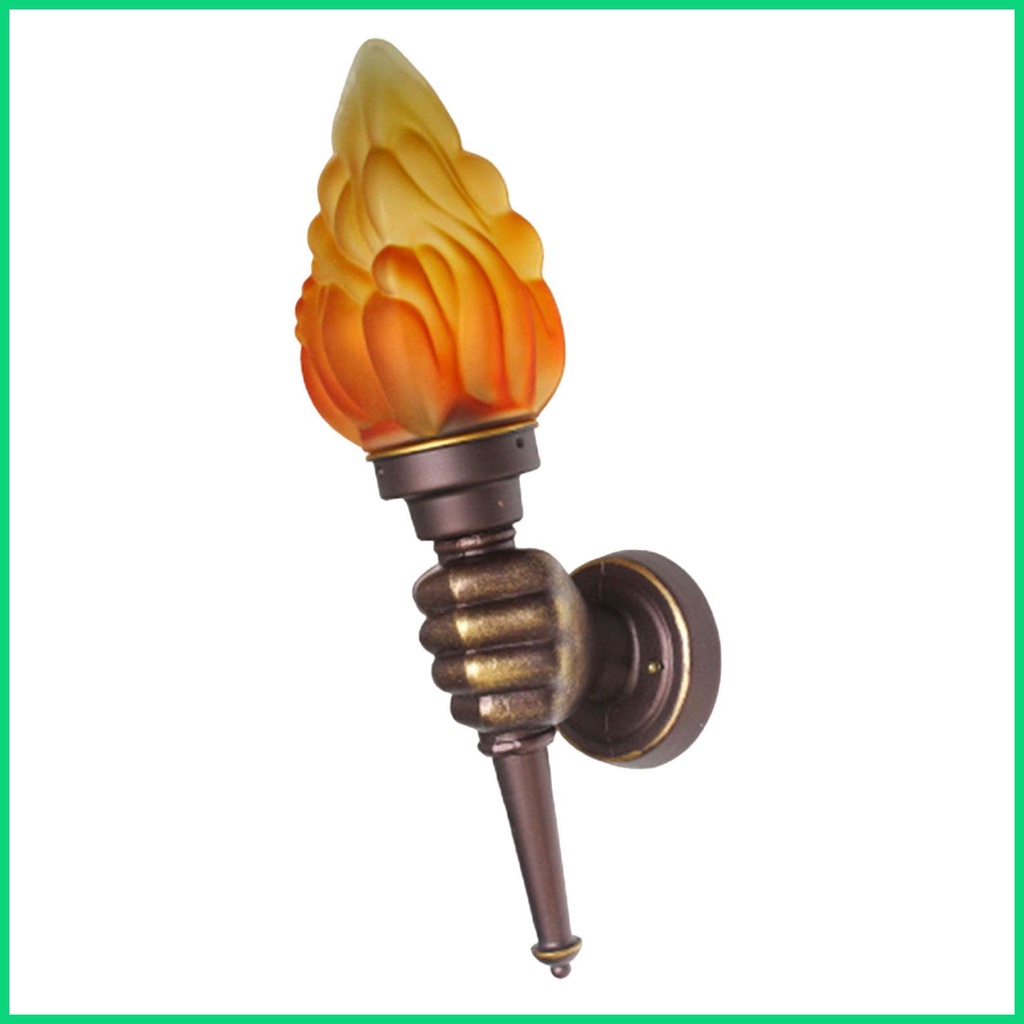 Đèn Gắn Tường Bằng Đồng Thau Màu Đen Phong Cách Vintage