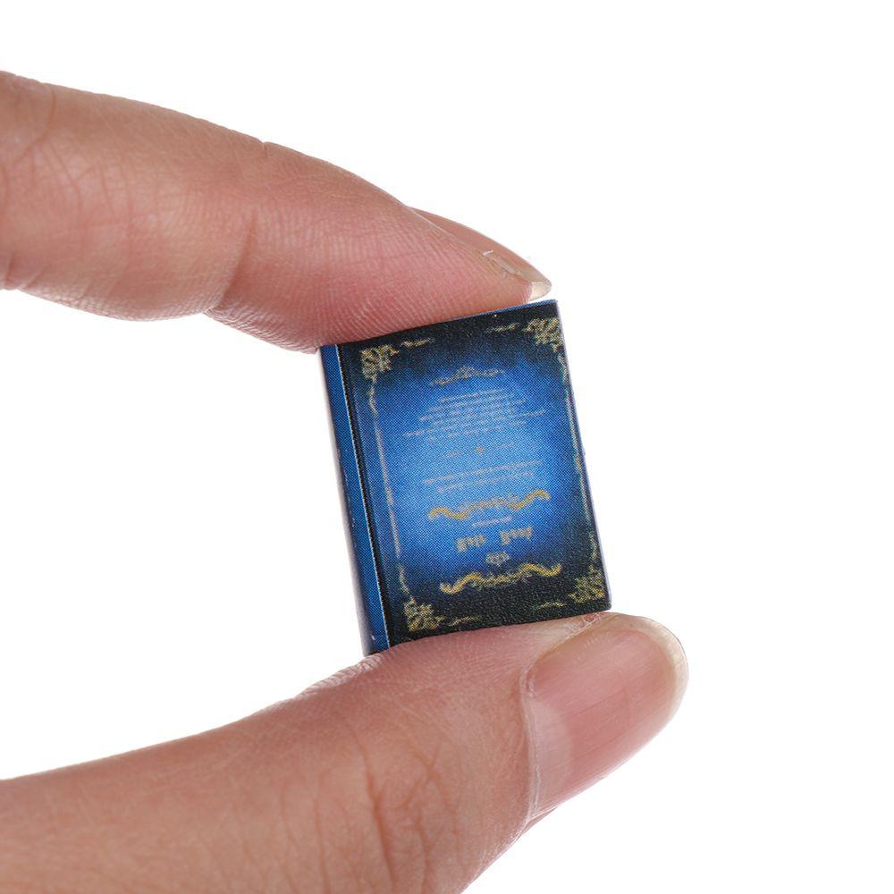 Set 3 Mô Hình Cuốn Sách Mini Trang Trí Nhà Búp Bê