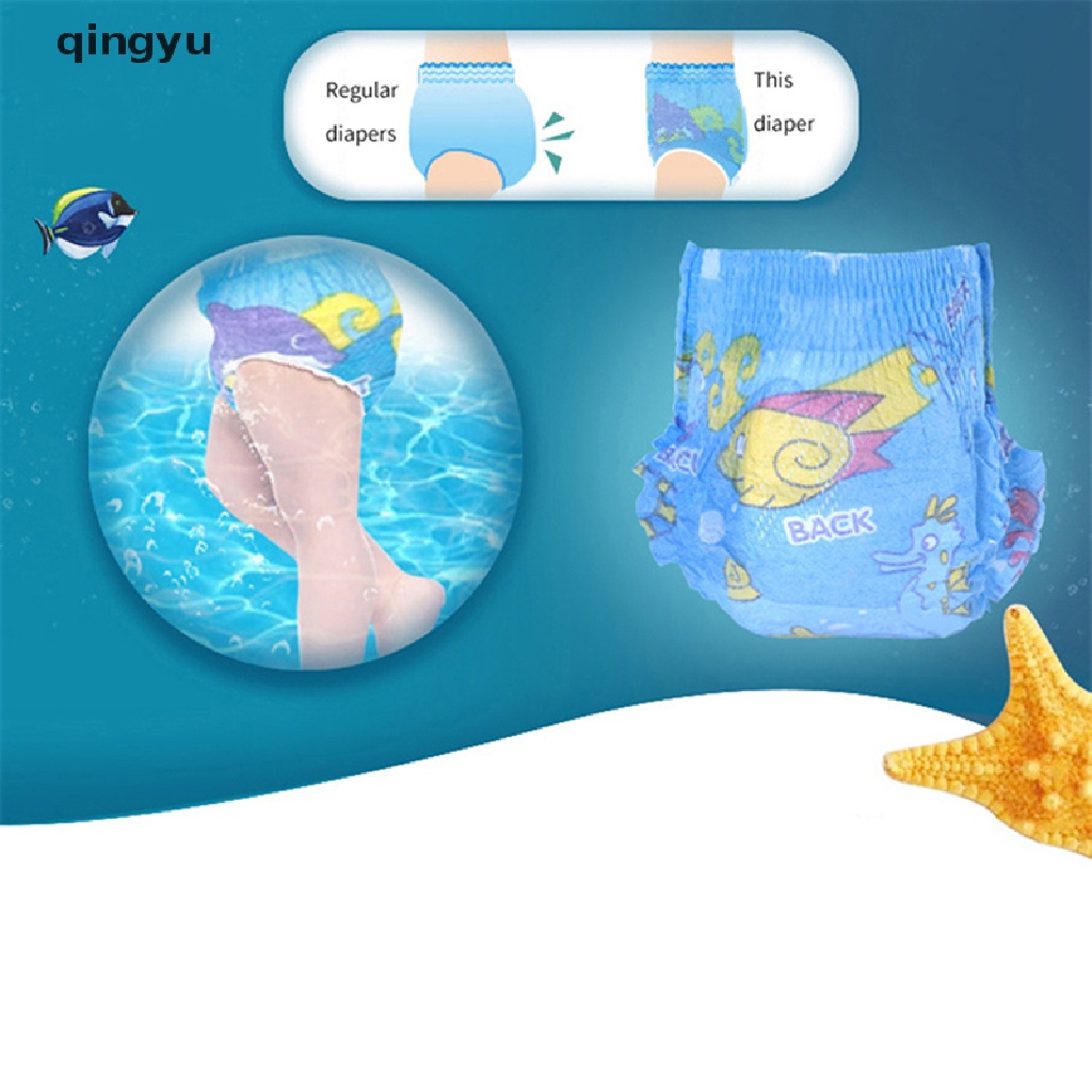 1 Tã Lót Chống Thấm Nước / Rò Rỉ Tiện Dụng Cho Bé Đi Bơi