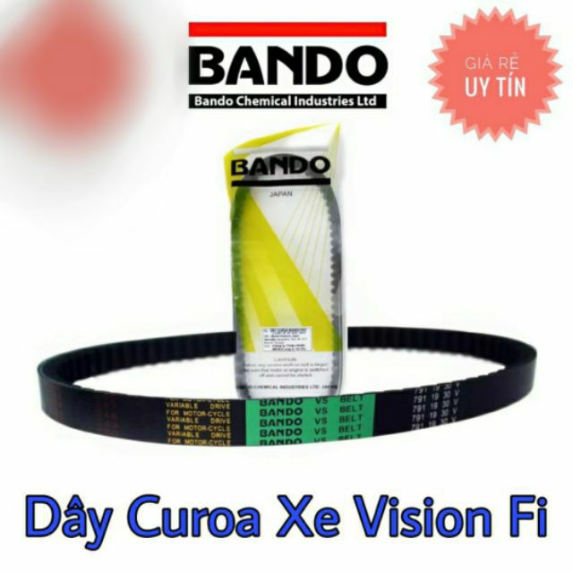 Dây curoa BANDO Vision các loại (cho xe máy FI, Honda k44, xăng cơ)