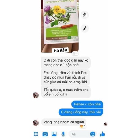 Detox Thải độc gan Arkopharma DETOXIFIANT HEPATIQUE