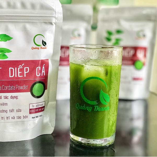 Bột Diếp Cá Nguyên Chất Sấy Lạnh Quảng Thanh Hỗ Trợ Bệnh Trĩ kháng Viêm Tiêu Hóa Tốt, Detox, Trắng Da, Hết Mụn Mờ Thâm | BigBuy360 - bigbuy360.vn