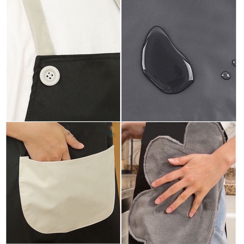 Tạp giề nấu ăn chống thấm nước siêu xinh