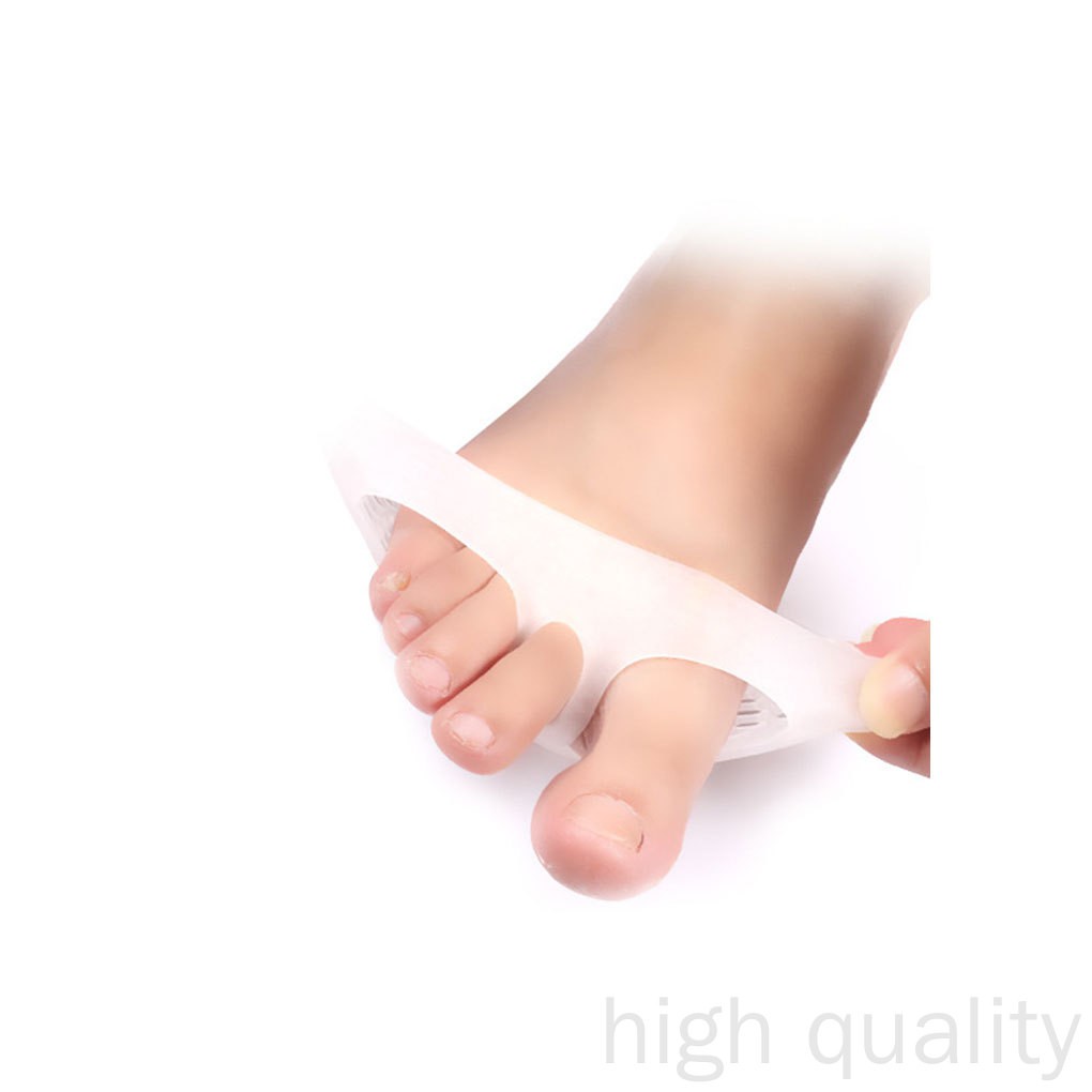 (Hàng Mới Về) 1 Cặp Đệm Silicone Đeo Ngón Chân Giảm Đau Chống Trượt Màu Sắc Ngẫu Nhiên 998