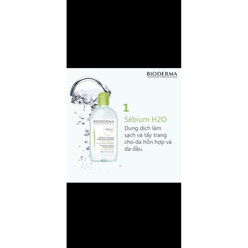 [BIODERMA] Nước Tẩy Trang Bioderma Hồng Và Xanh 100ml, 250ml, 500ml | BigBuy360 - bigbuy360.vn