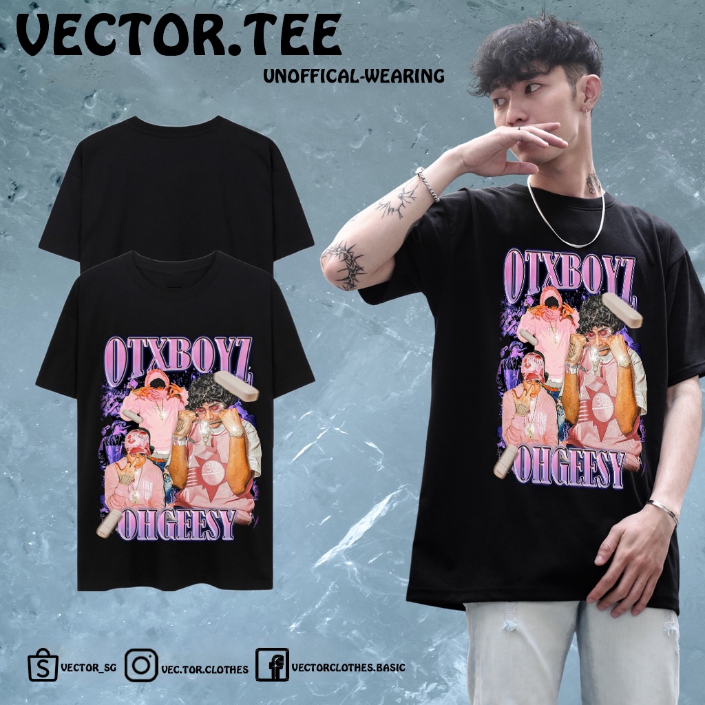 Áo Thun Tay Lỡ PINK RAPPER đen 100% Cotton, Áo Phông Rộng Mẫu Mới 2022