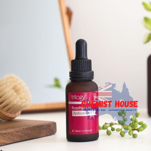 [Hàng Chuẩn ÚC]  Trilogy Rosehip Oil Antioxidant - Tinh dầu nụ tầm xuân chống lão hoá SÁNG ĐỀU DA 30ml