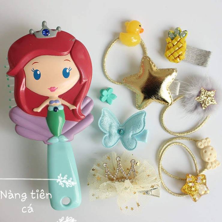 Set lược công chúa cho bé