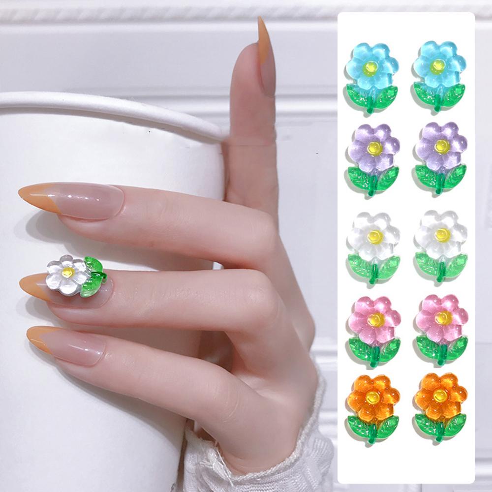 Phụ Kiện Trang Trí Móng Nghệ Thuật 3D Lấp Lánh DIY