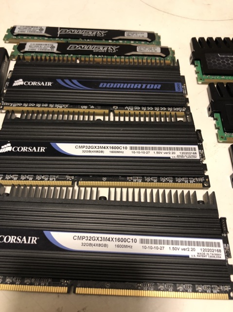 Ram máy tính Corsair Dominator 8GB DDR3 1600 MHz PC3 12800