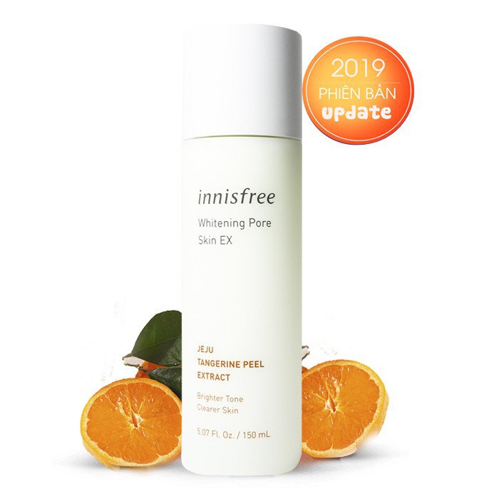 Nước Hoa Hồng Dưỡng Trắng Da Innisfree Whitening Pore Skin Ex 150ml [PHIÊN BẢN MỚI NHẤT]