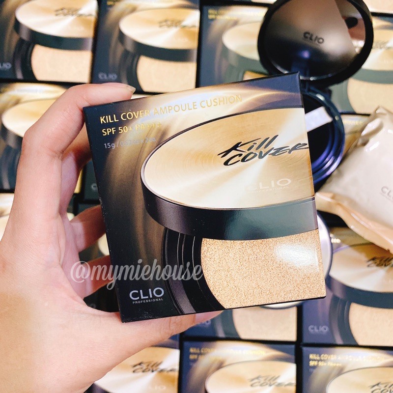 PHẤN NƯỚC CLIO KILL COVER AMPOULE CUSHION SPF 50+ PA++ | BigBuy360 - bigbuy360.vn