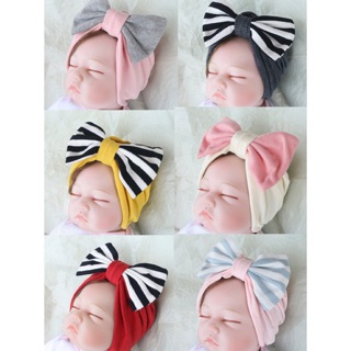 Mũ nón turban nơ cho bé (0-12 tháng)