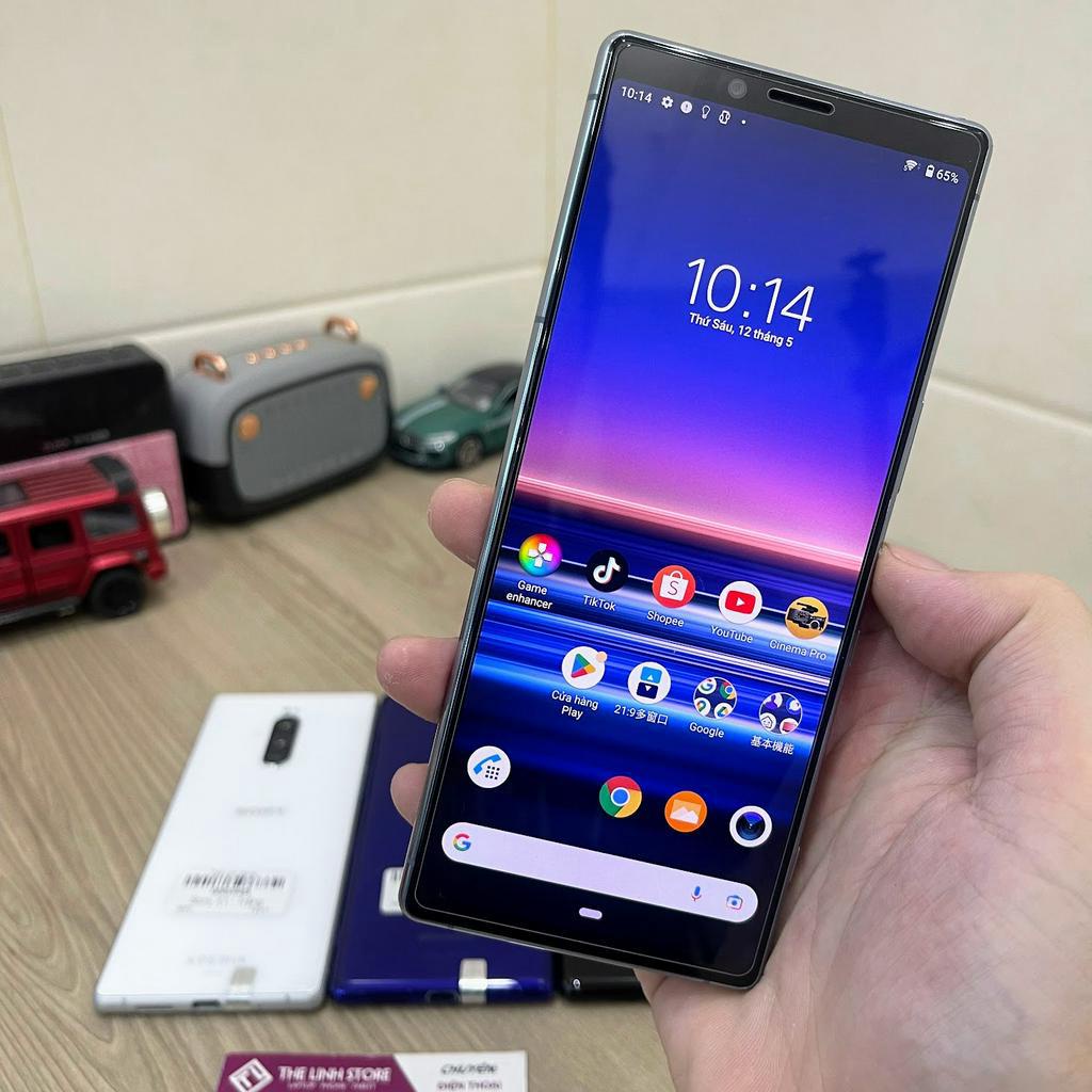 Điện thoại Sony Xperia 1 (Sony X1) màn OLED 4K 6.5 inch - Snap 855 ram 6G