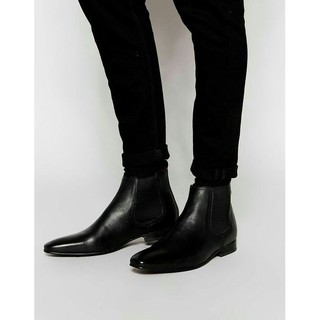 [Trợ Giá] Chelsea Boot - Giày Da Bò Cao Cấp -  Giày Da Thật - Giày Dr - Giày Boot