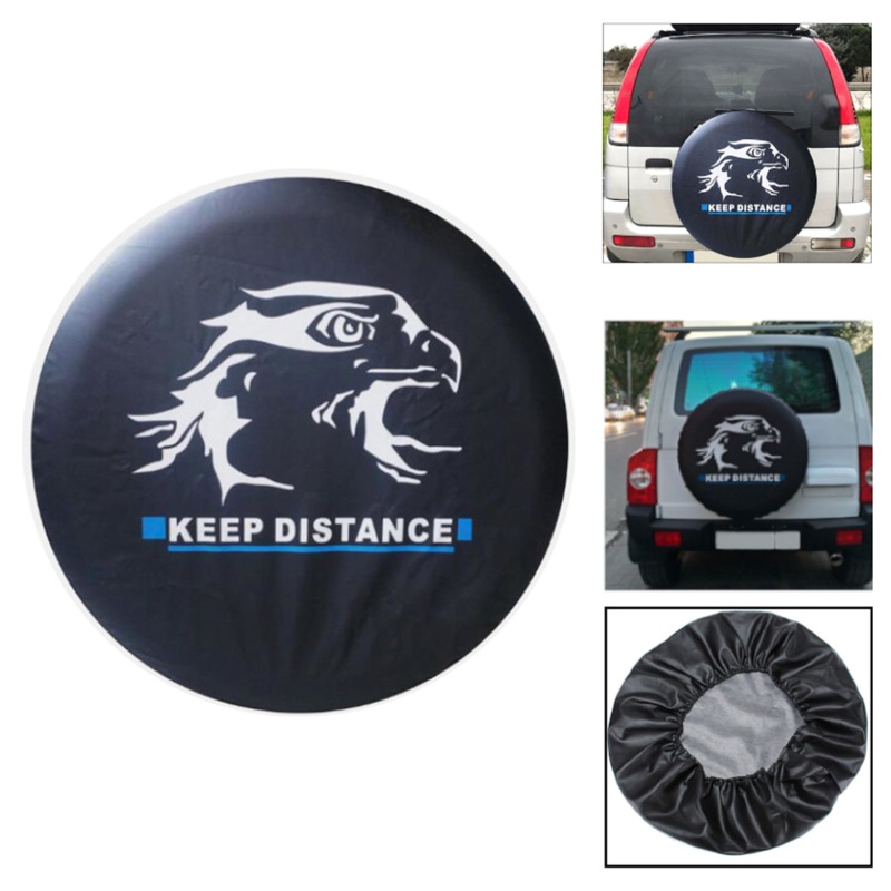 Vỏ Da PVC Bảo Vệ Bánh Xe Dự Phòng 14 15 16 17